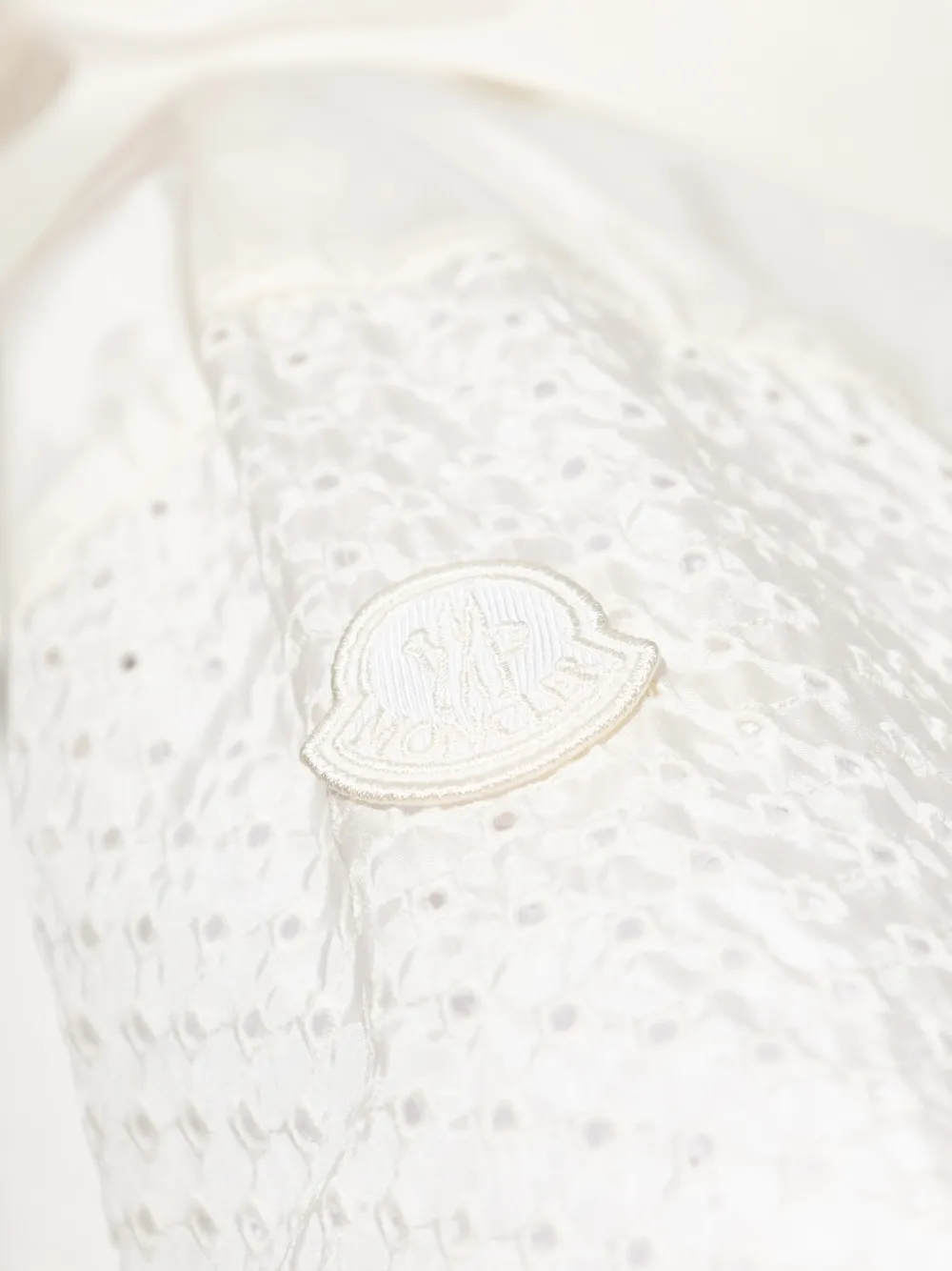 Moncler Zelkova jack met capuchon Beige