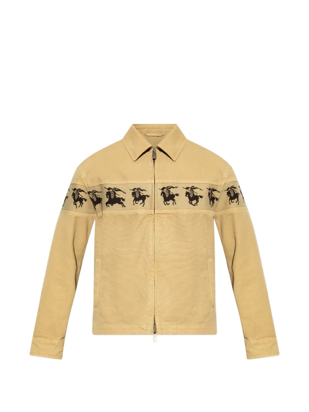 Burberry horse-graphic jacket - Toni neutri