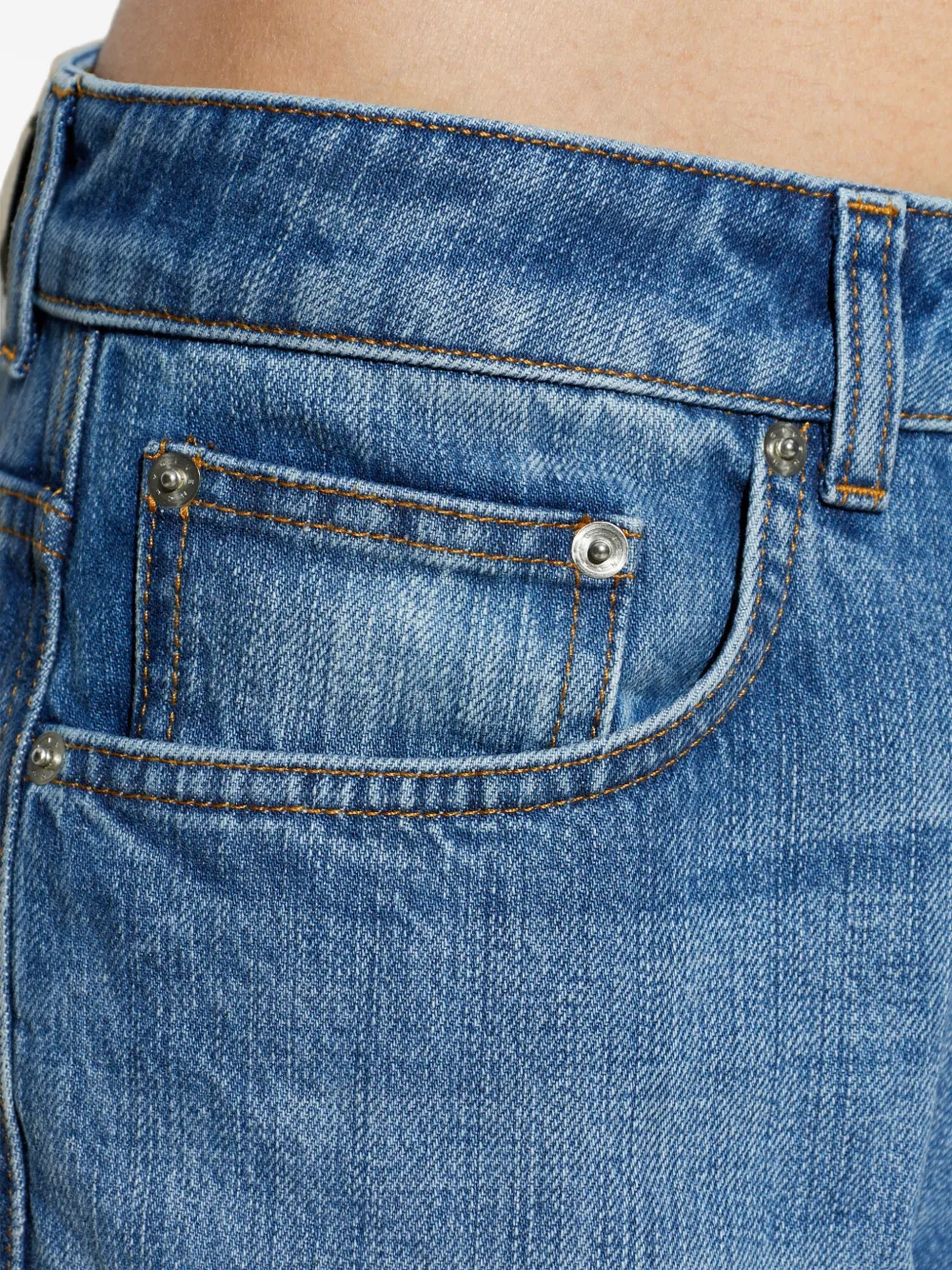 Givenchy Jeans met opgerolde manchetten Blauw