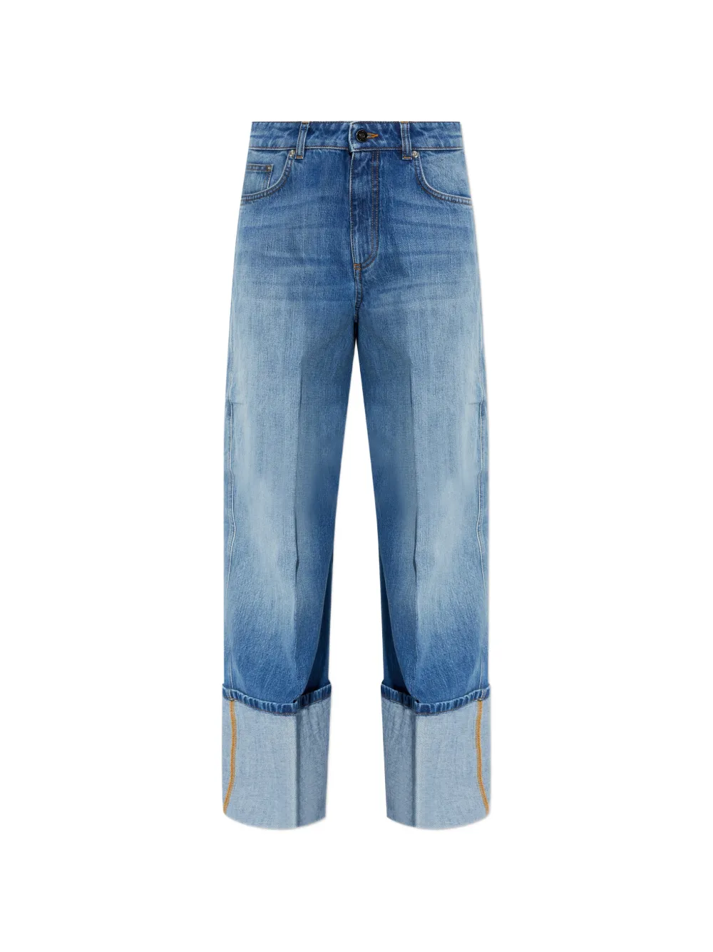 Givenchy rolled-up cuffs jeans - Blu