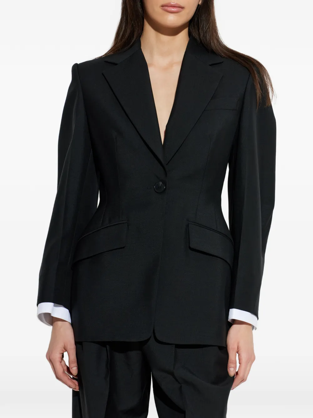  Givenchy Blazer De Lana - Negro 