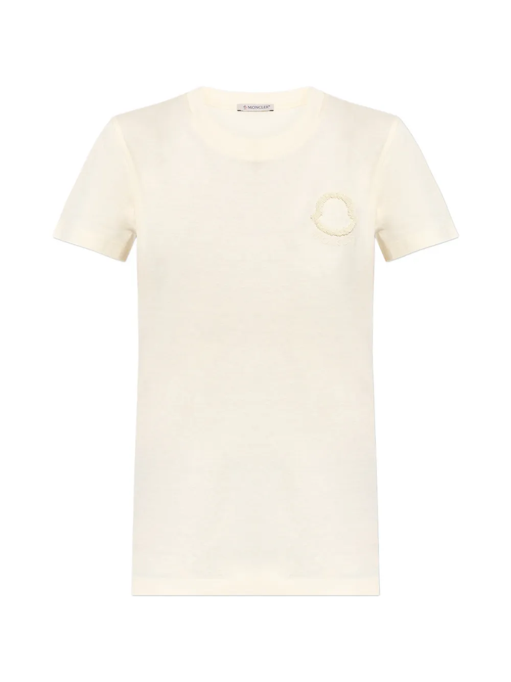 Moncler logo-detail T-shirt - Toni neutri