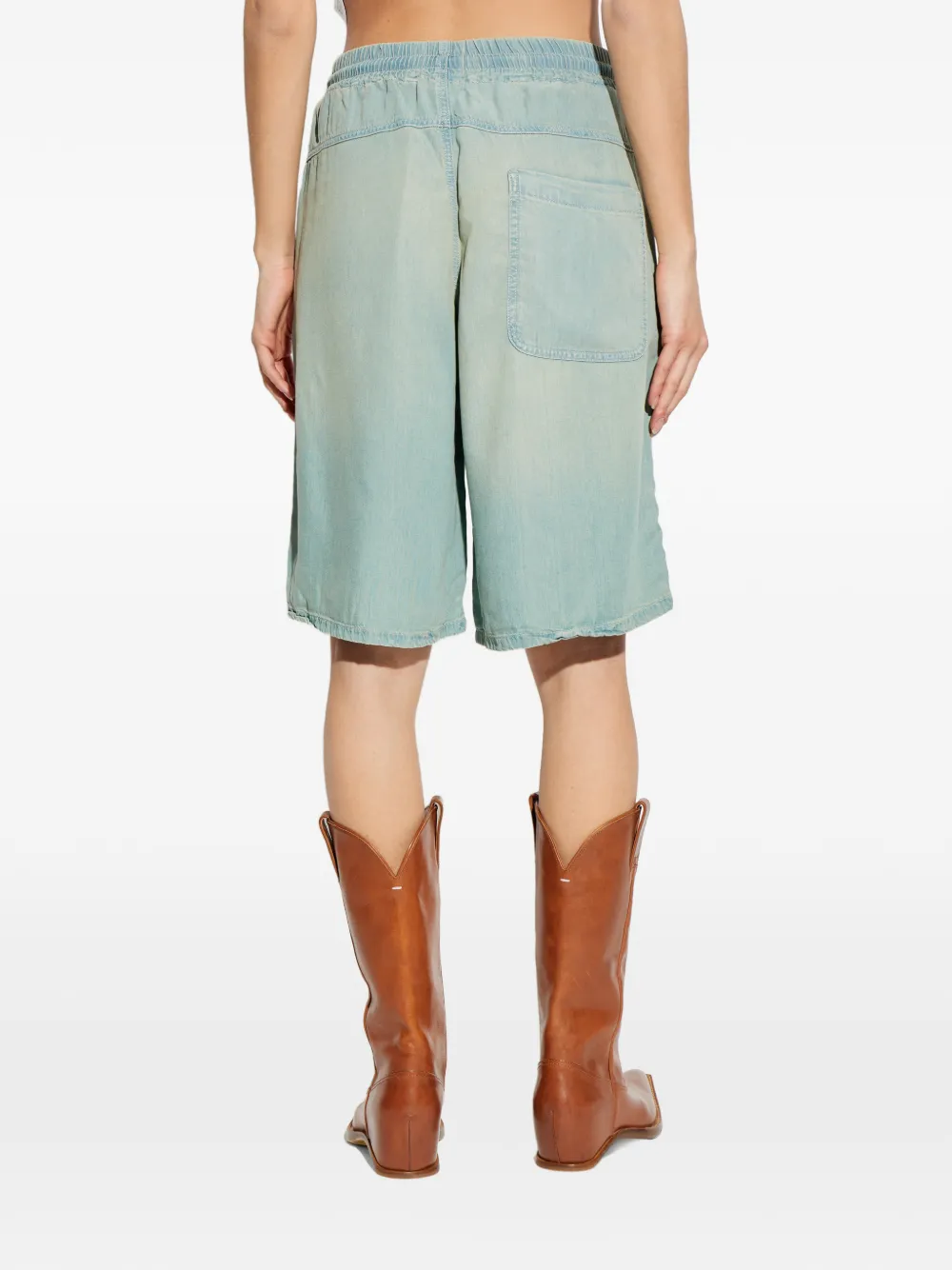 Diesel D-ENIMOS shorts met trekkoord Blauw