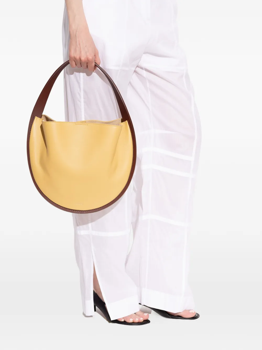 Jil Sander Pivot shopper Geel