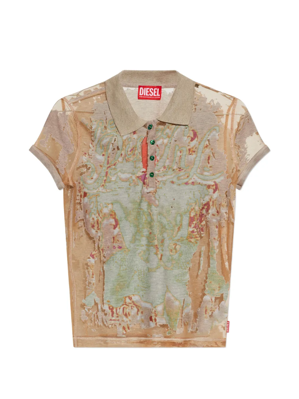 Diesel T-Devlo polo shirt - Toni neutri