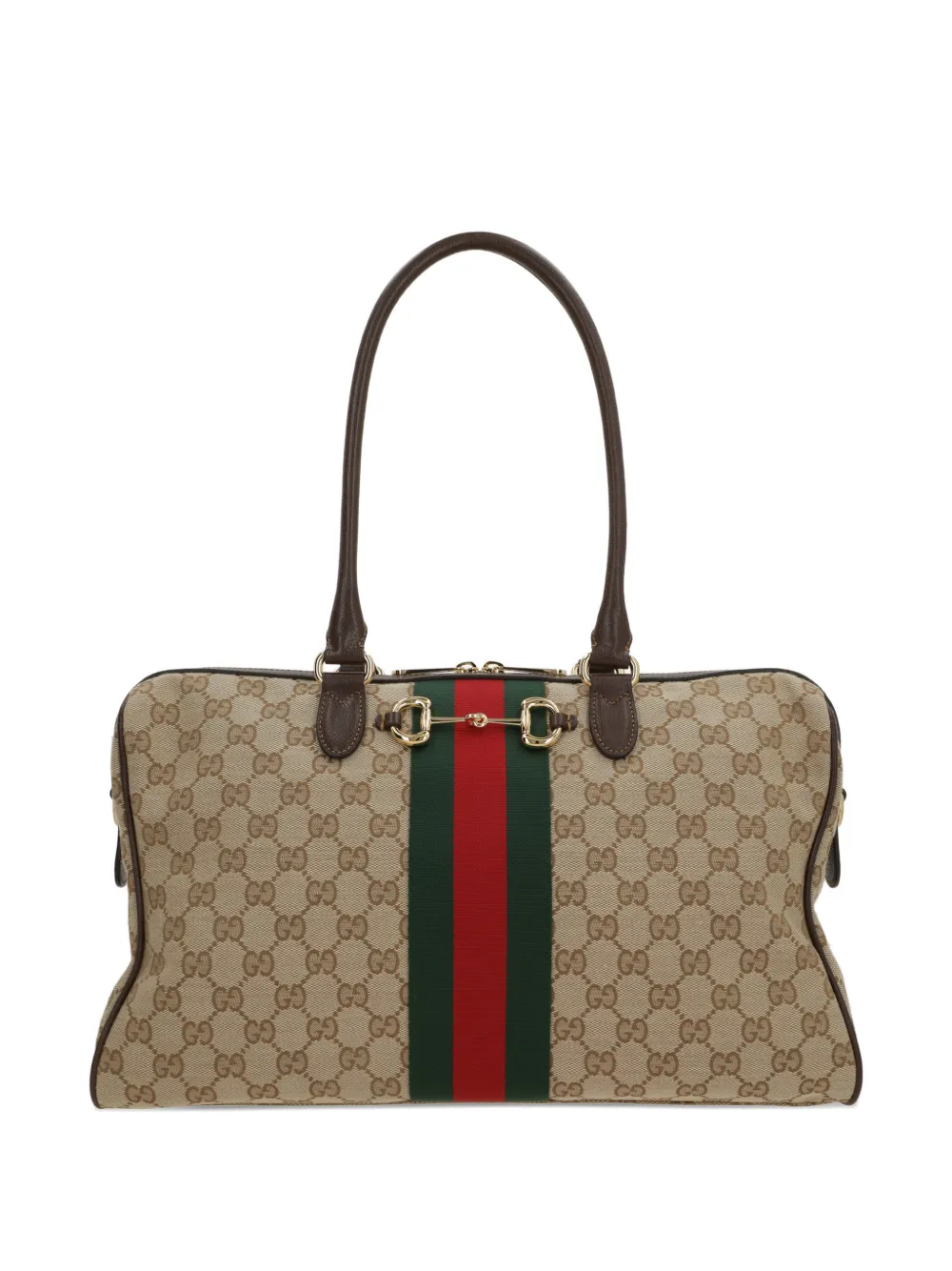 Gucci Große Borsetto Reisetasche - Nude