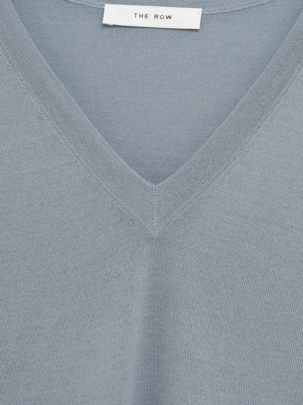  The Row Jersey Con Cuello En V - Azul 