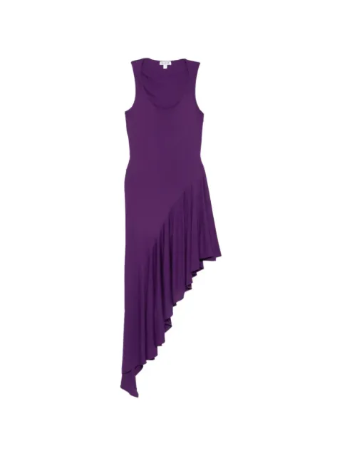 Alaïa asymmetric ruffled dress