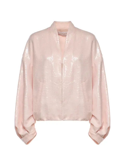 Genny sequin-embellished bomber jacket