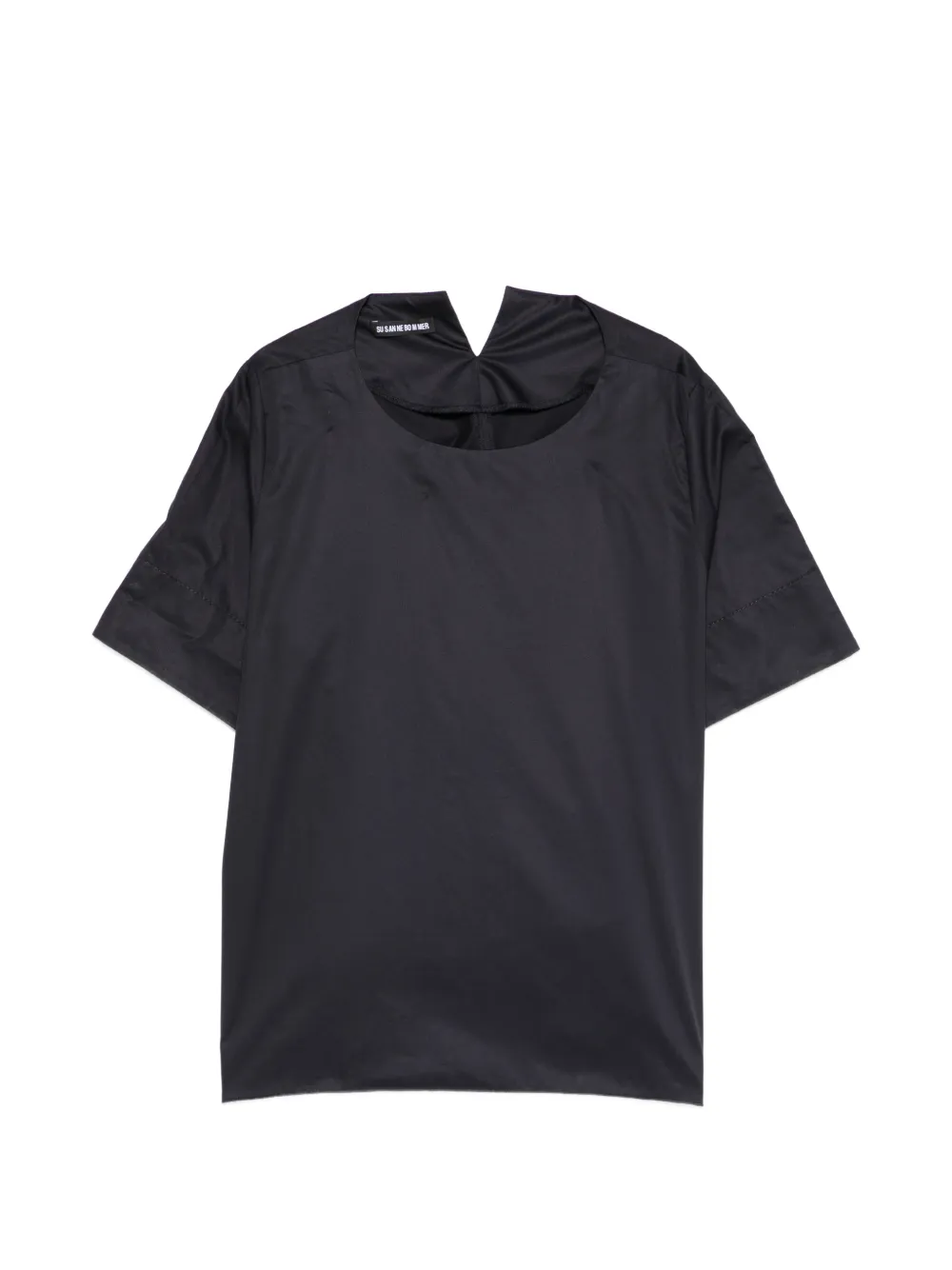 SUSANNE BOMMER cut-out top - Blu