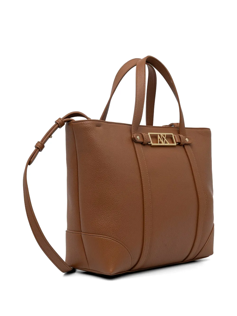 Armani Exchange Tas met logo Bruin