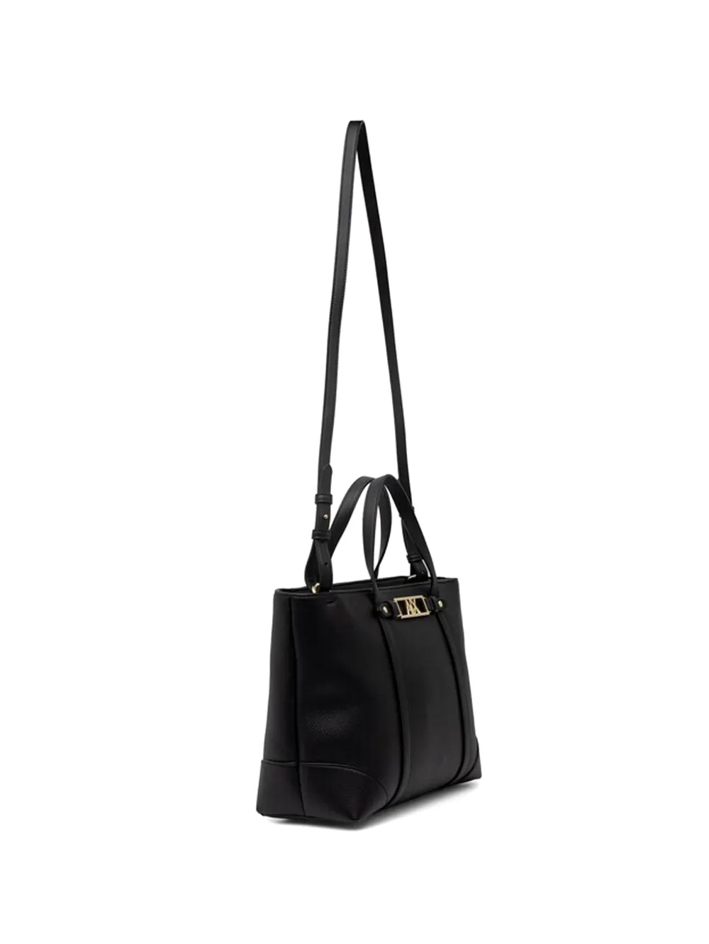 Armani Exchange Shopper met logo Zwart