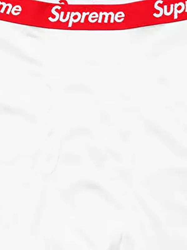 Supreme x Hanes logo-waistband Boxers | White | FARFETCH