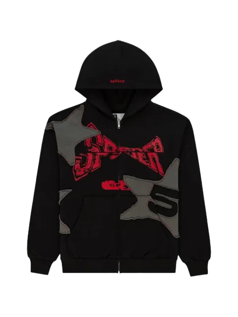 SP5DER hoodie Big Star à fermeture zippée 