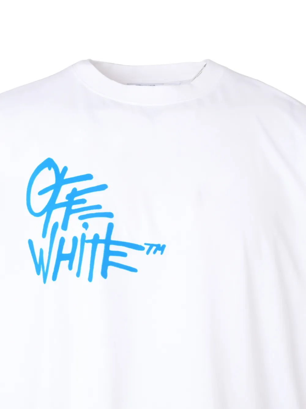 Off-White Skate Vibe graphic-print T-shirt Wit