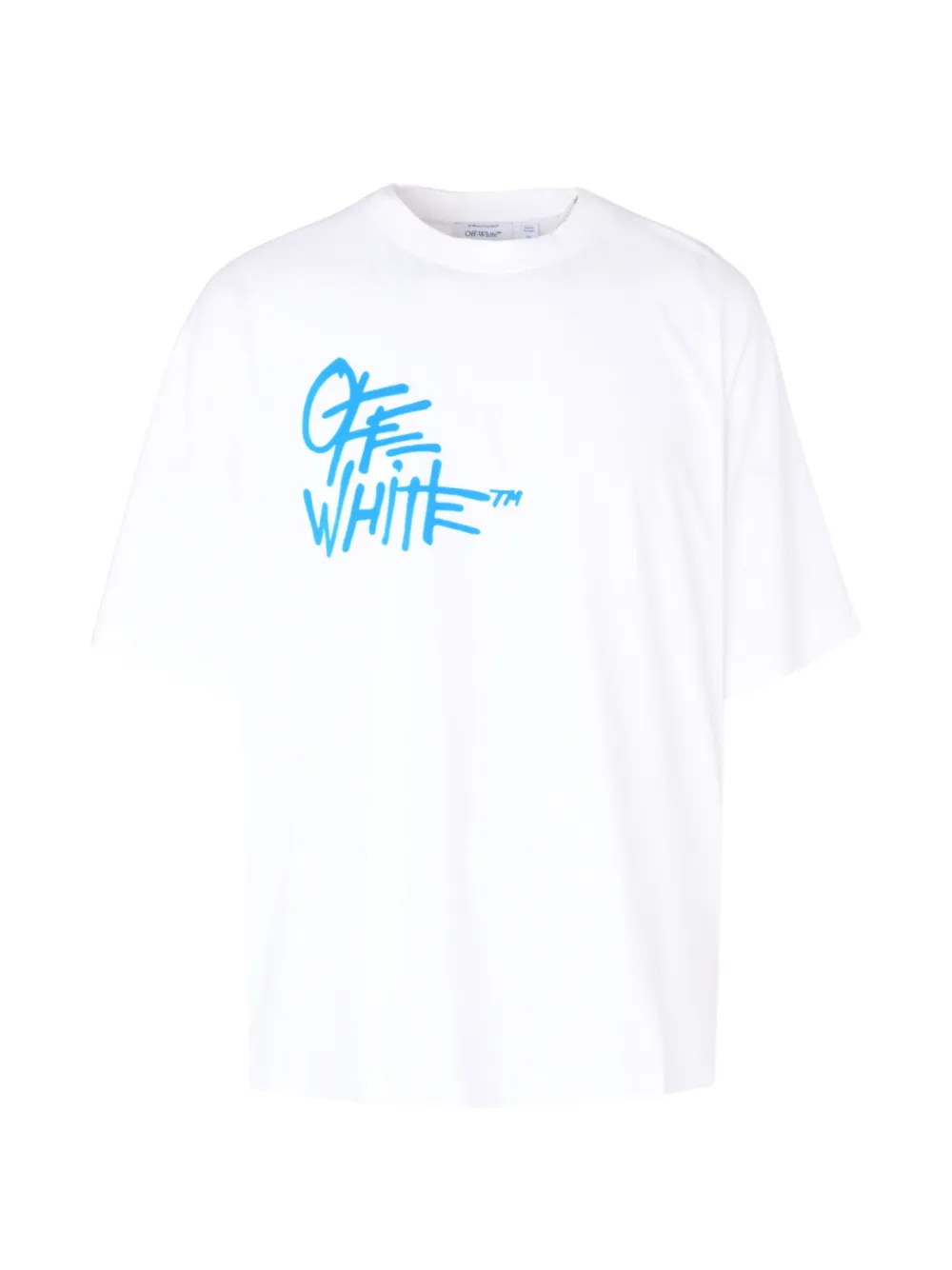 Off-White Skate Vibe graphic-print T-shirt Wit