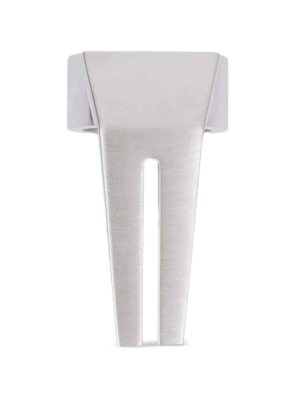 Rick Owens DRKSHDW Open Trunk ring - Argento