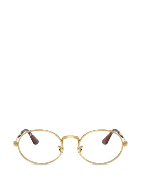 Ray-Ban oval-frame glasses