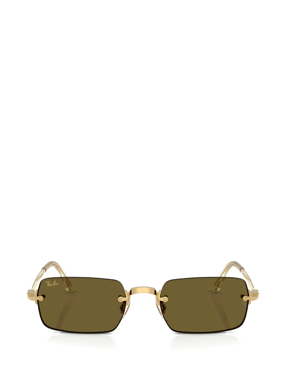 Ray-Ban rectangle-frame sunglasses - Oro