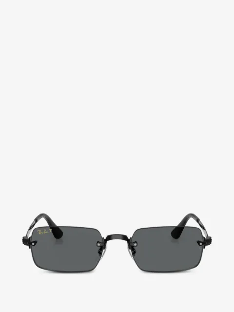 Ray-Ban lentes de sol con armazón rectangular