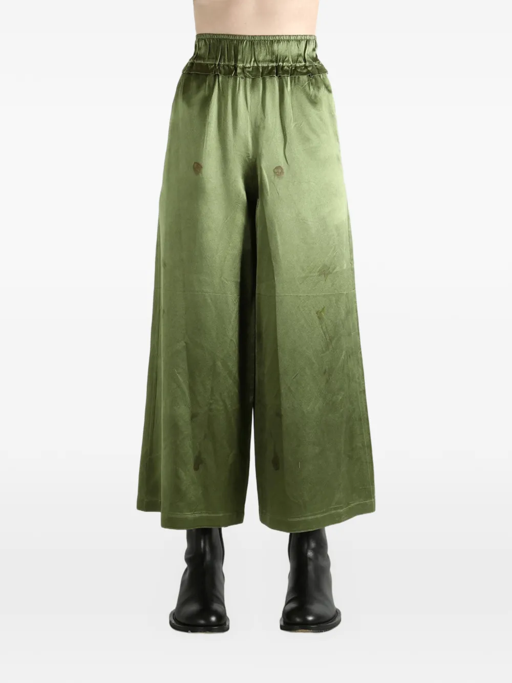  Mutedance Silk Trousers - Green 