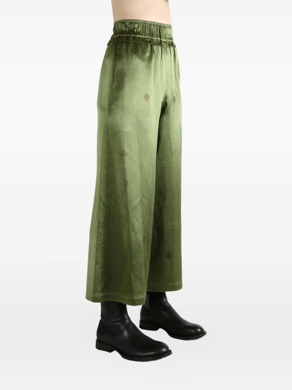  Mutedance Silk Trousers - Green 