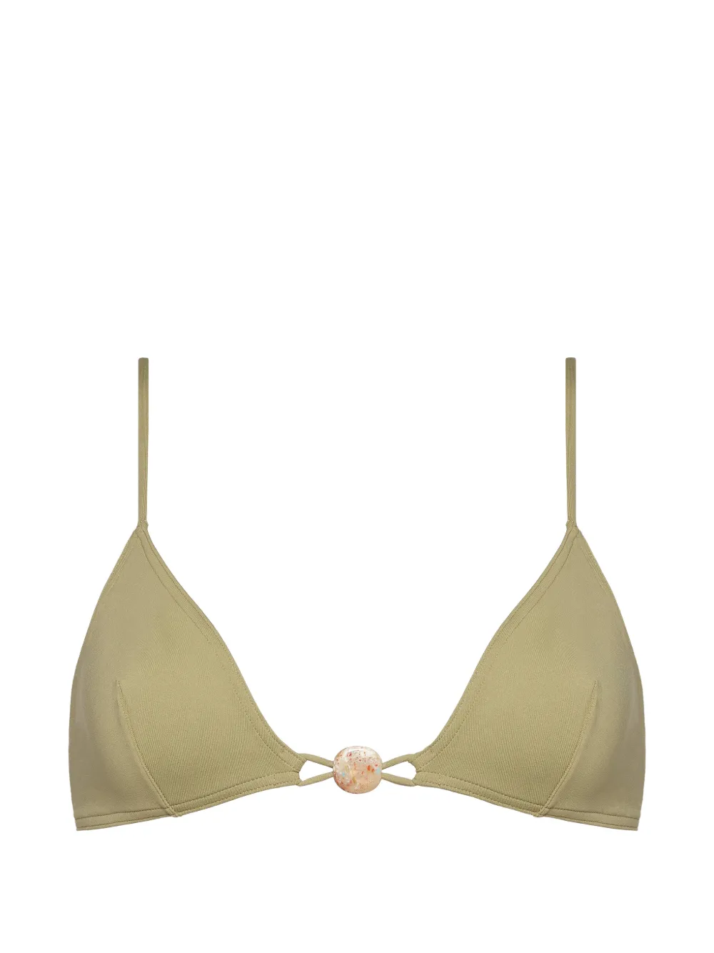 ERES Top bikini a triangolo Alva - Verde
