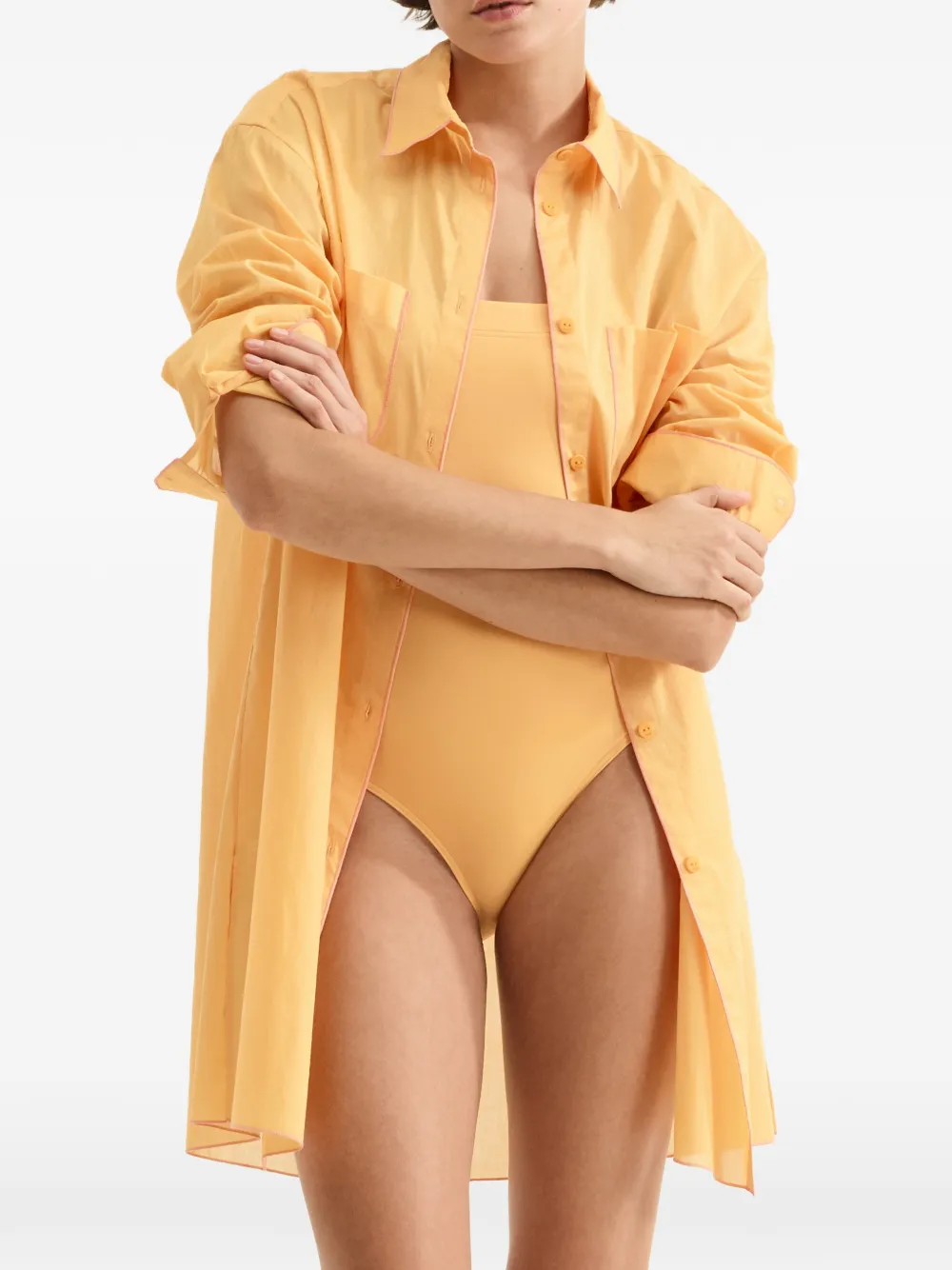 ERES Phare lange blouse Geel
