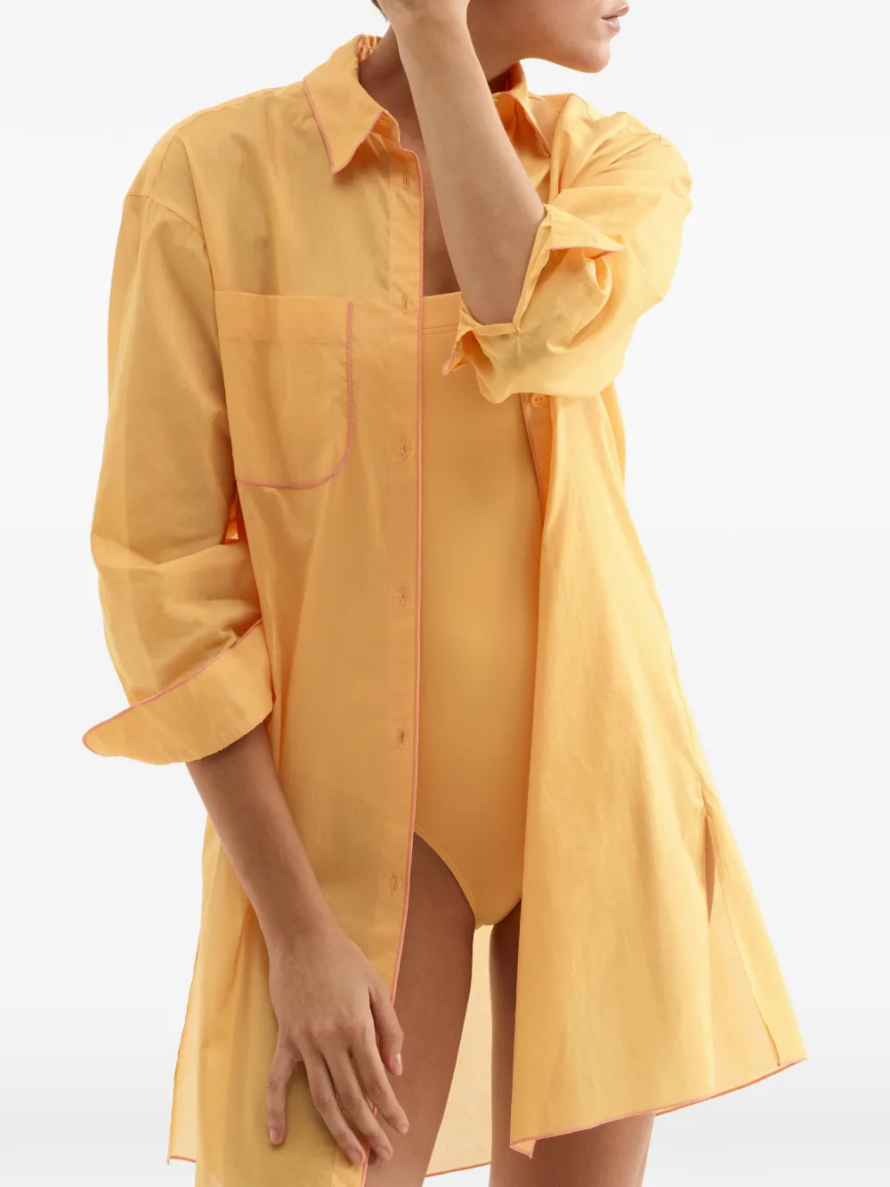 ERES Phare lange blouse Geel