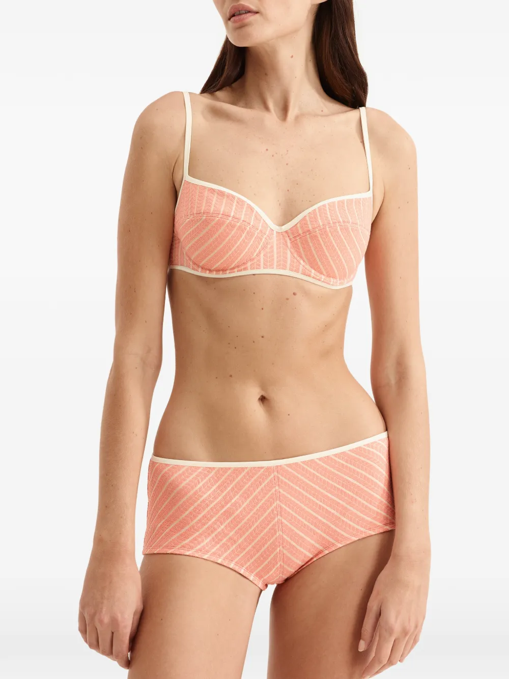 ERES Coconut bikini-bh met patroon Roze