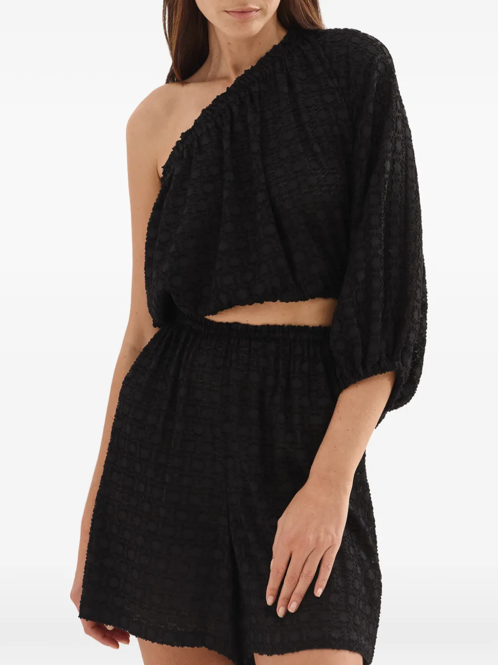 ERES Gedraaide asymmetrische top Zwart