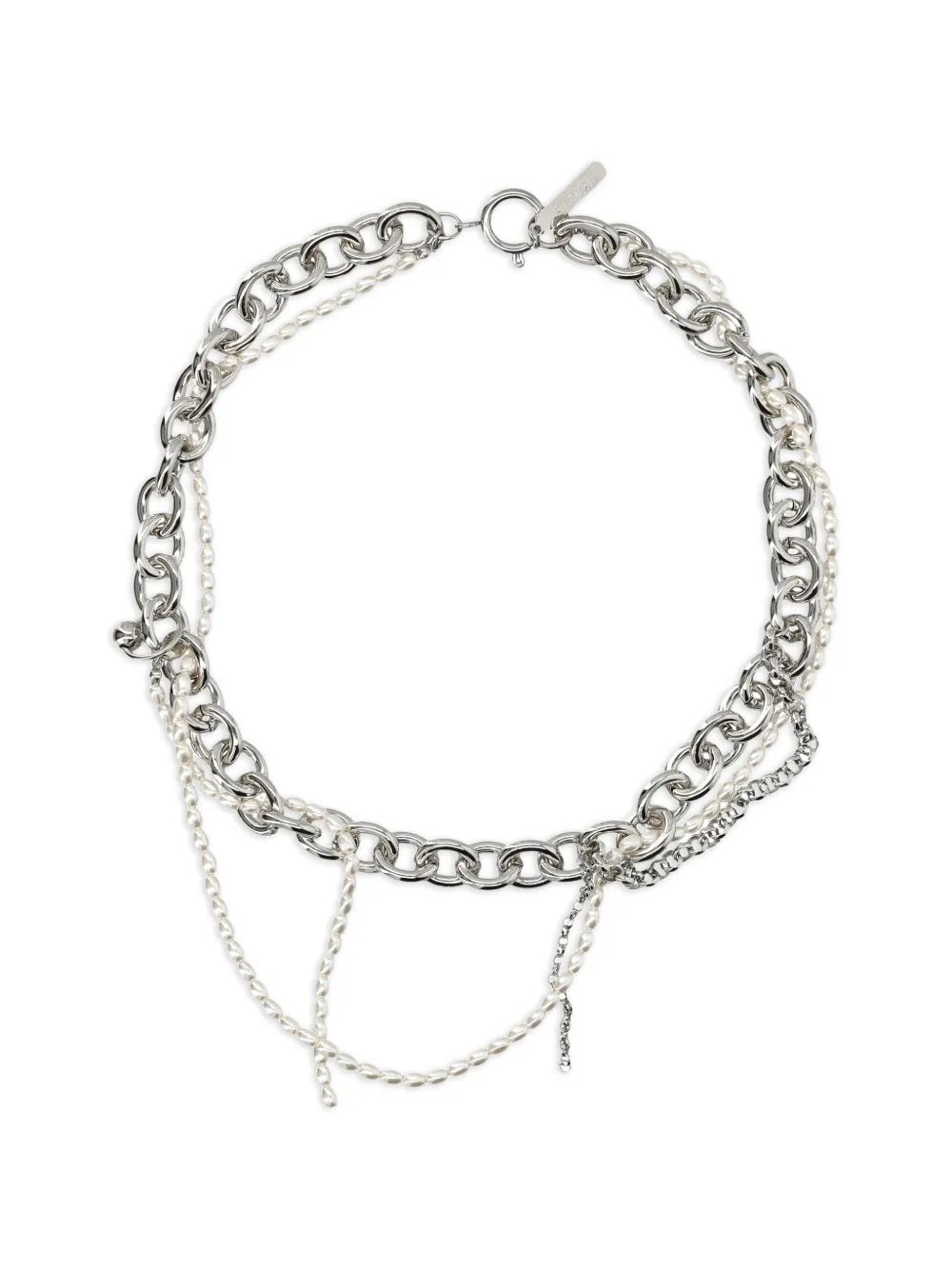Justine Clenquet chain necklace - Argento
