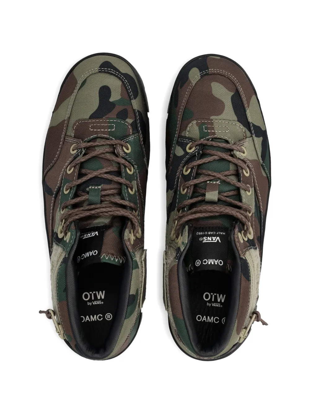 Vans Otw by x Wtaps x Oamc sneakers met camouflageprint Groen