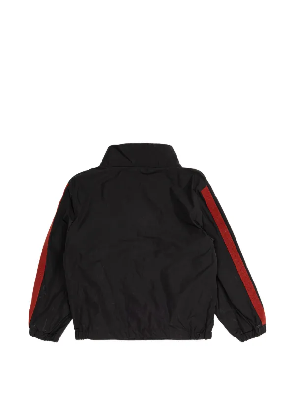 Moncler Enfant サイドストライプ ジャケット | ブルー | FARFETCH JP