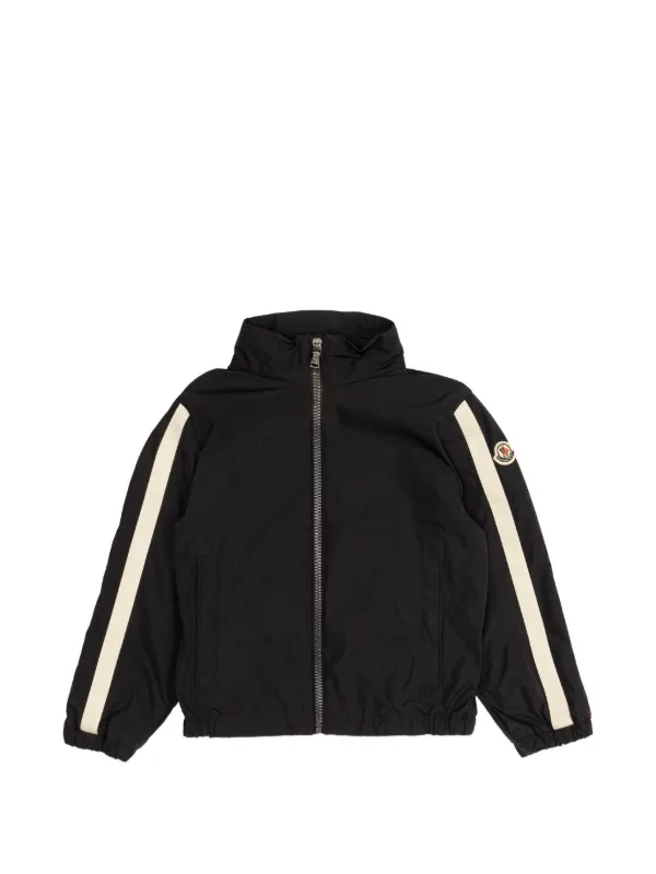 Moncler Enfant サイドストライプ ジャケット | ブルー | FARFETCH JP