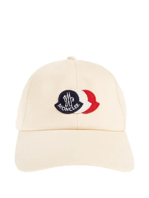 Moncler logo-patch cap hat