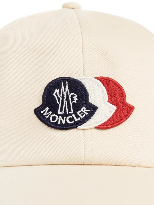 Moncler unisex White Cap with Logo Patch 24481853_54590996_600.jpg main image 2