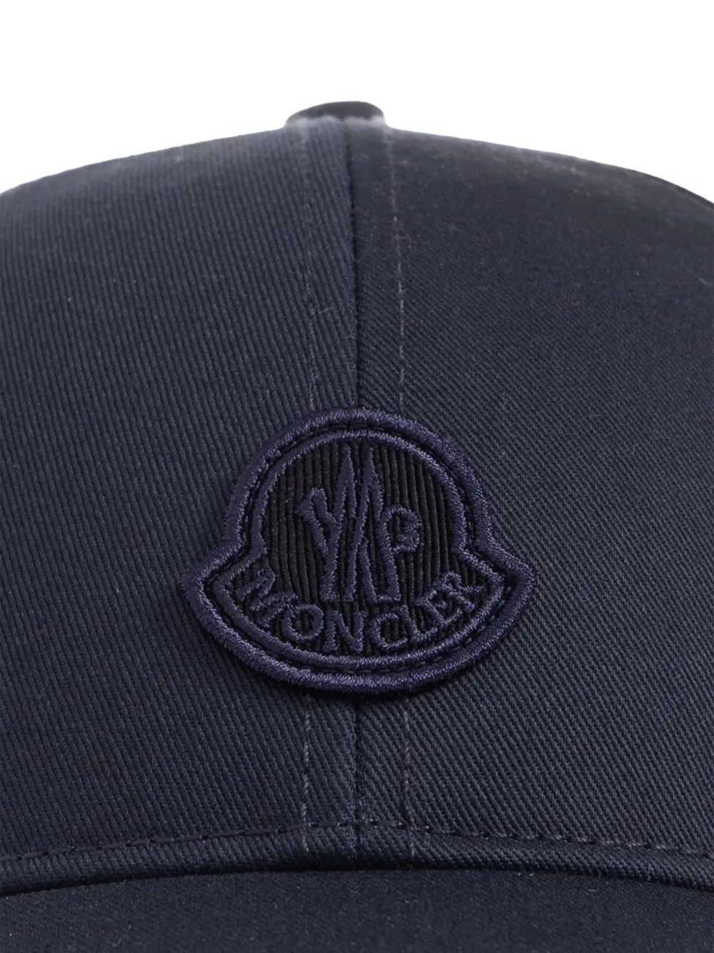  Moncler Gorra Con Parche Del Logo - Azul 