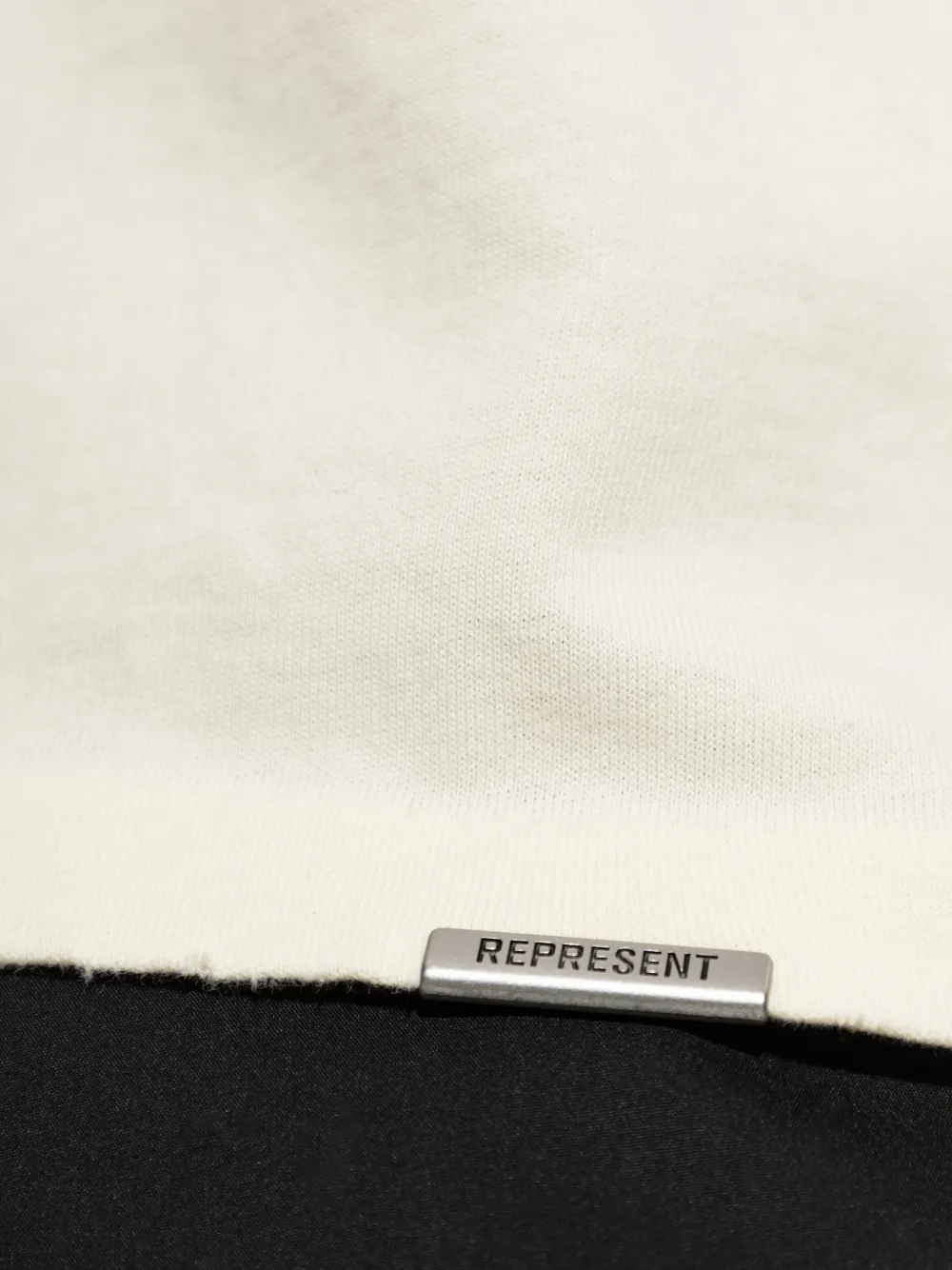 Represent T-shirt met print Beige