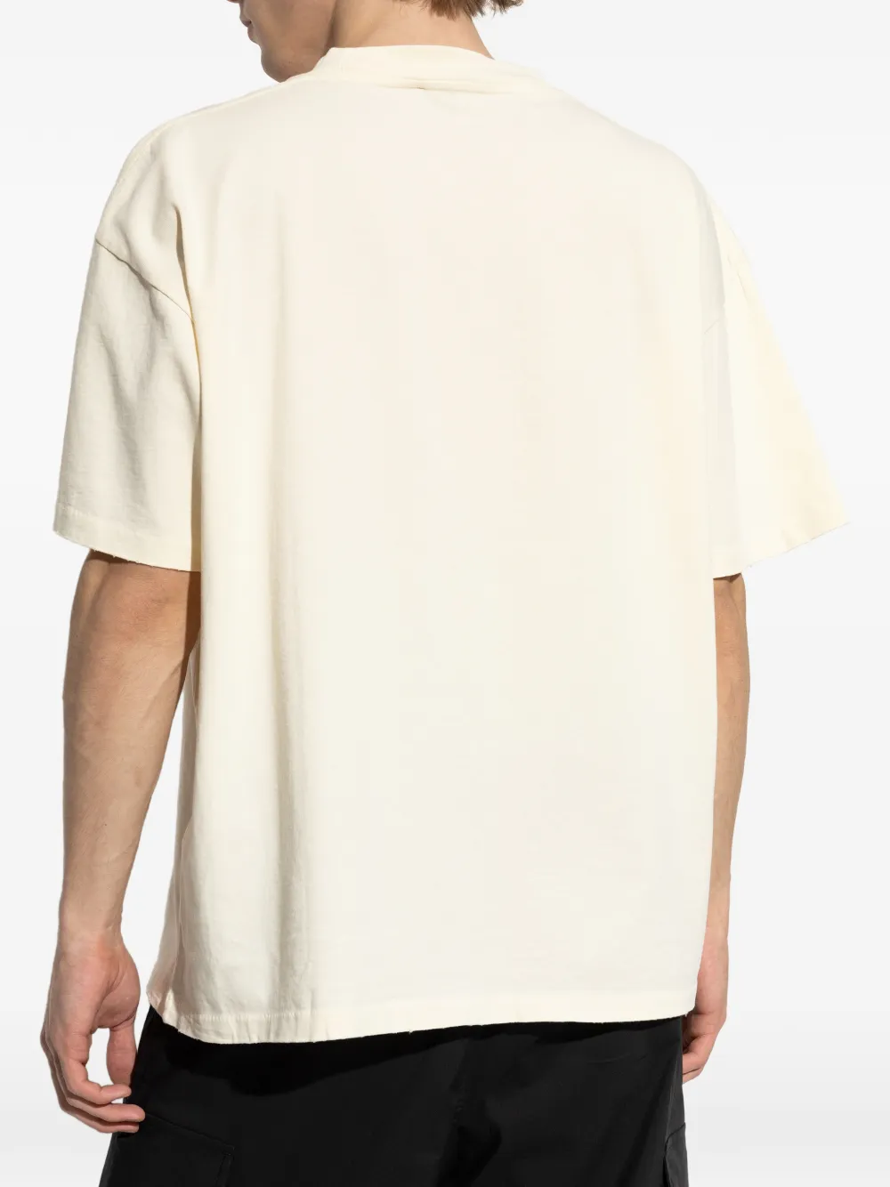 Represent T-shirt met print Beige