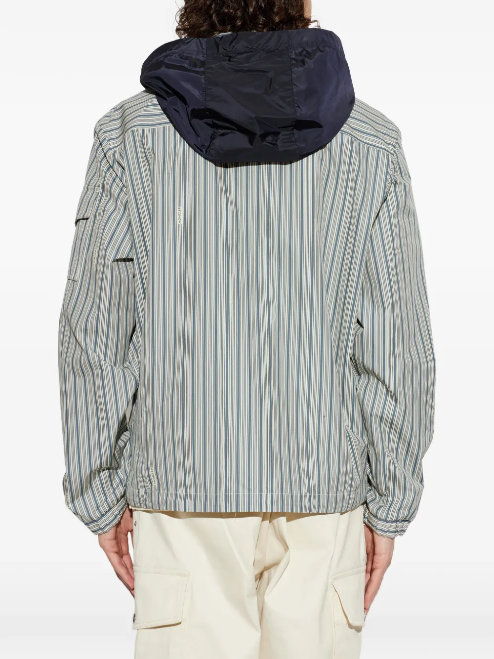 Moncler Gestreept jack Blauw