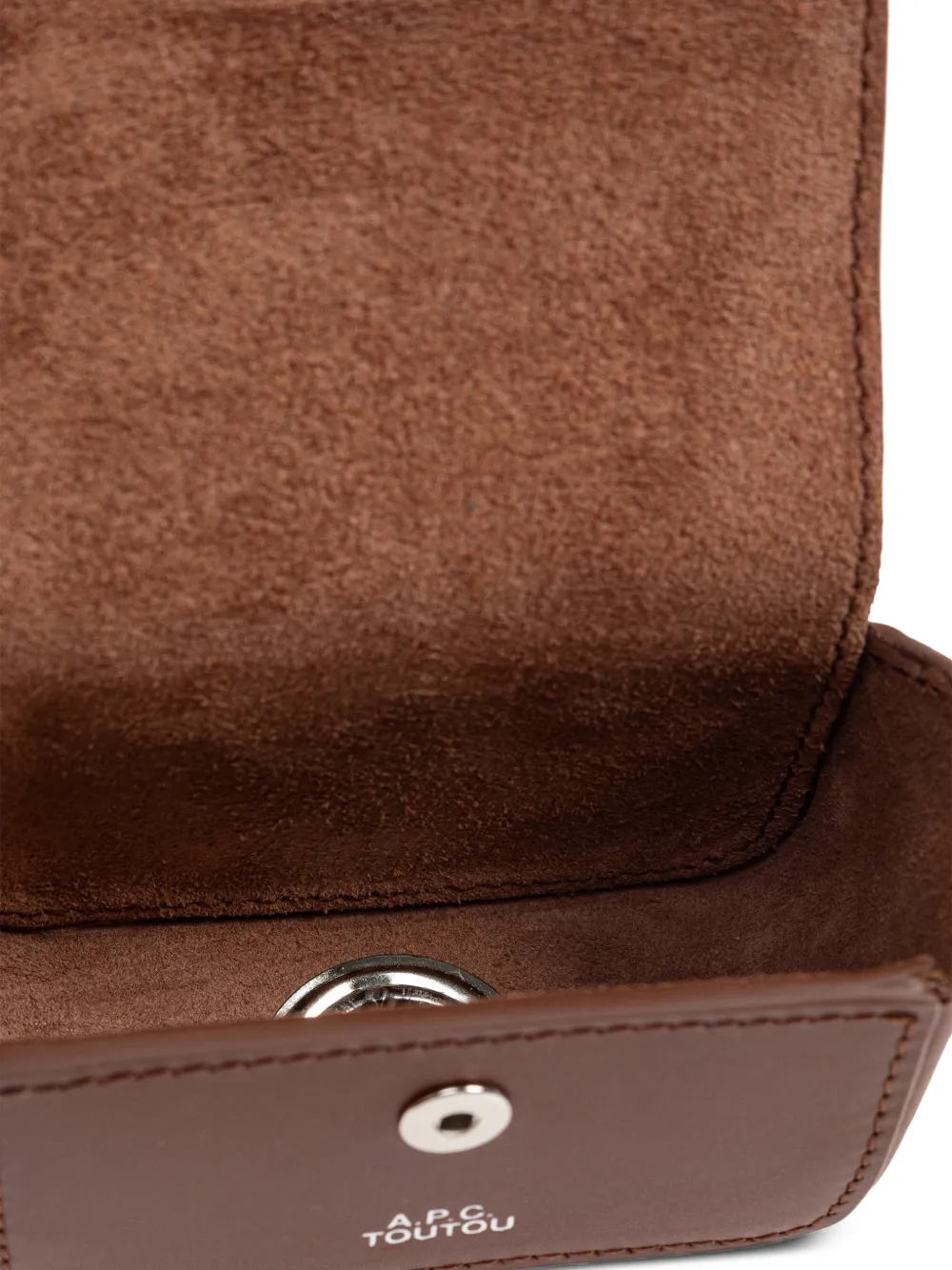 A.P.C. Leren hoesje Bruin