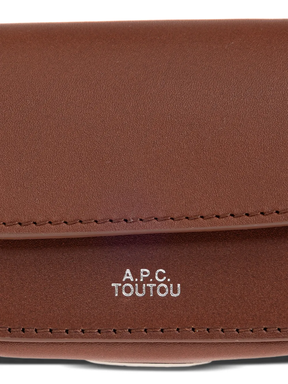 A.P.C. Leren hoesje Bruin
