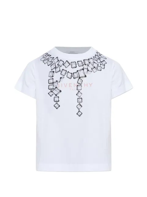 Givenchy Deconstructed Crystals-print T-shirt