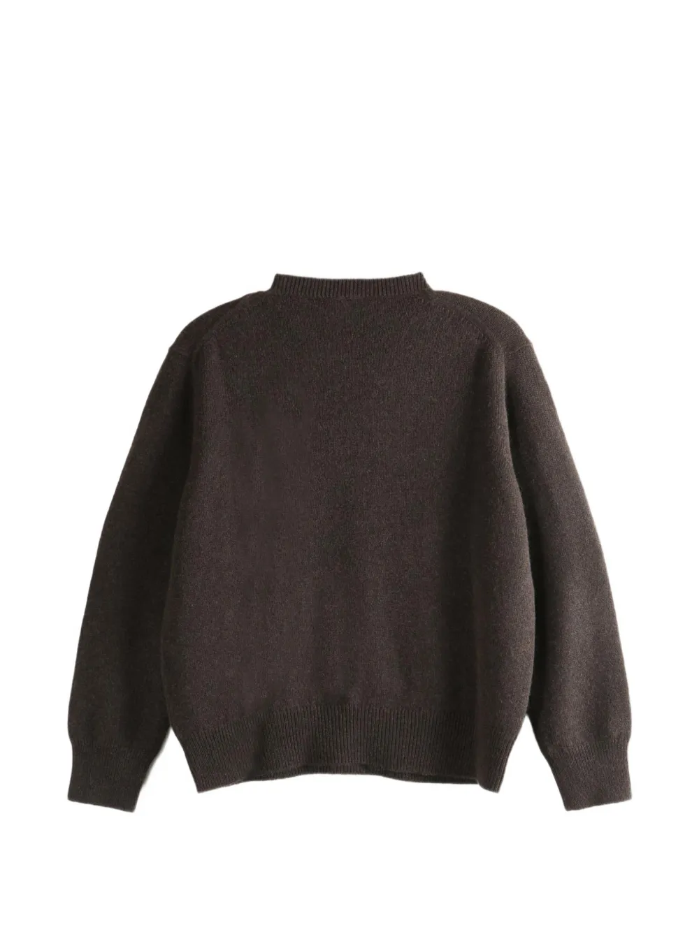  The Row Crew-neck Long-sleeve Sweater - Brown 