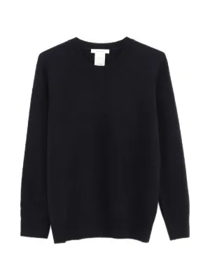 THE ROW ブラック Vネックセーター 長袖 The Row Vネック セーター | ブルー | FARFETCH JP
