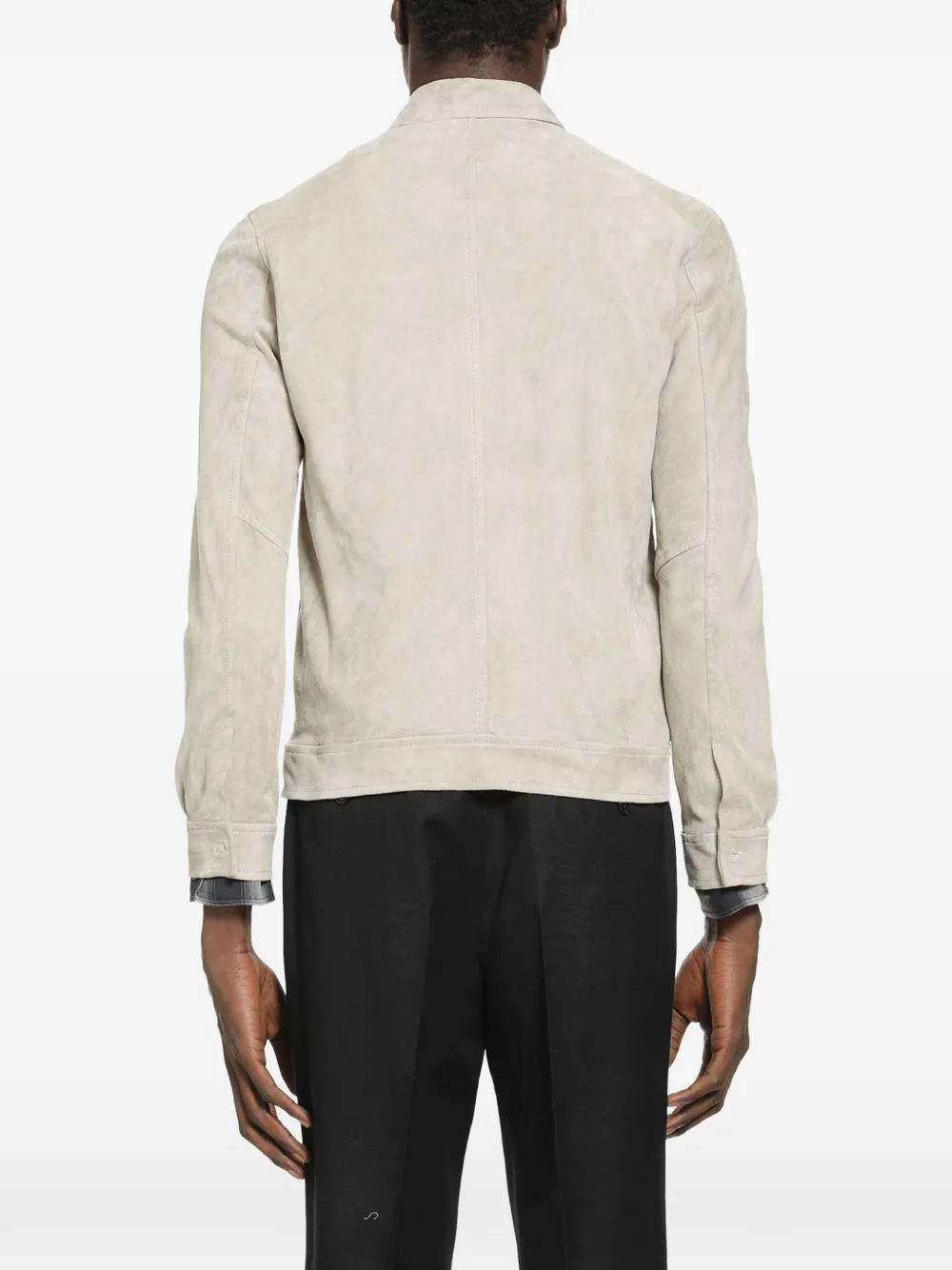  Giorgio Brato Shirt-collar Jacket - Neutrals 