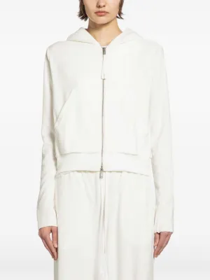 Rick Owens DRKSHDW クロップド パーカー | ニュートラル | FARFETCH JP