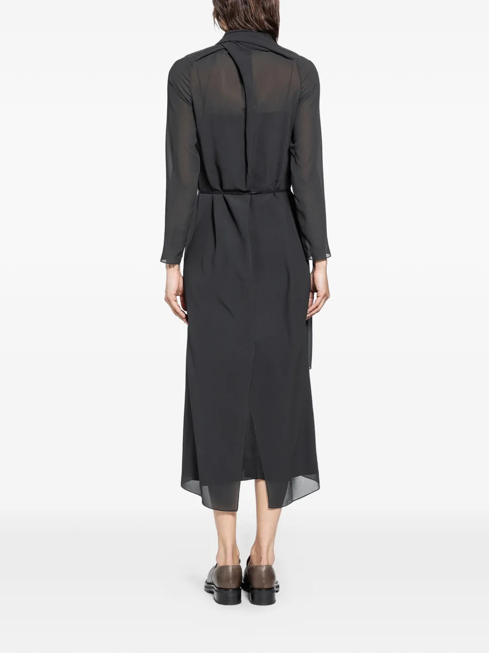  The Row Amede Midi Dress - Black 