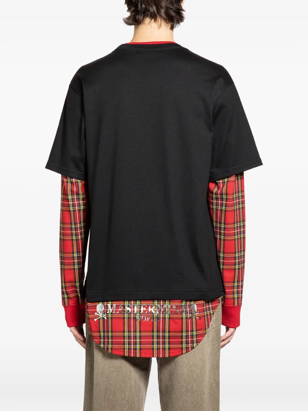  Mastermind World Layered T-shirt - Black 